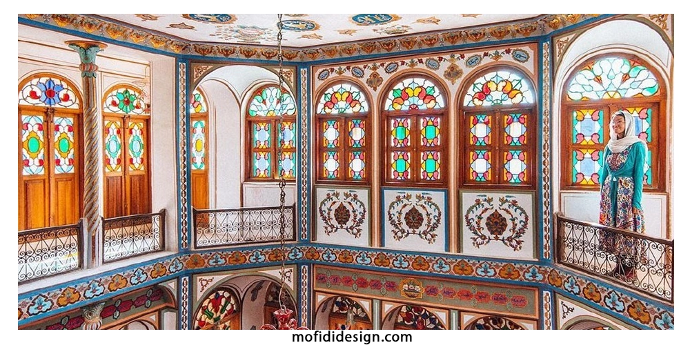 آشنایی با بافت خانه های ایرانی