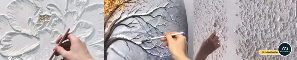 تکنیک برجسته‌سازی یا تکسچرینگ