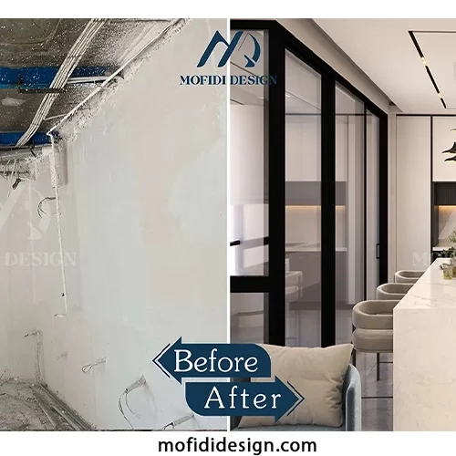 بازسازی خانه های قدیمی در مشهد توسط مفیدی دیزاین